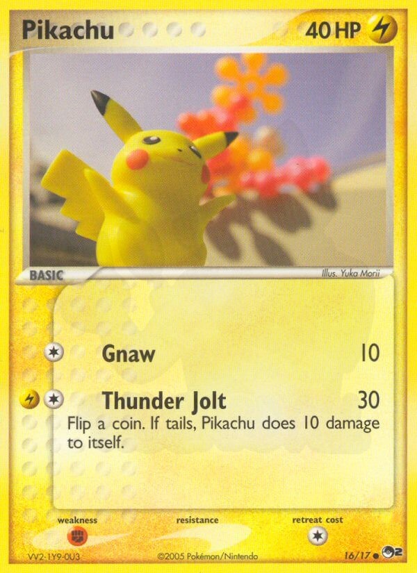 ピカチュウ 016 - POP Series 2 カード図鑑
