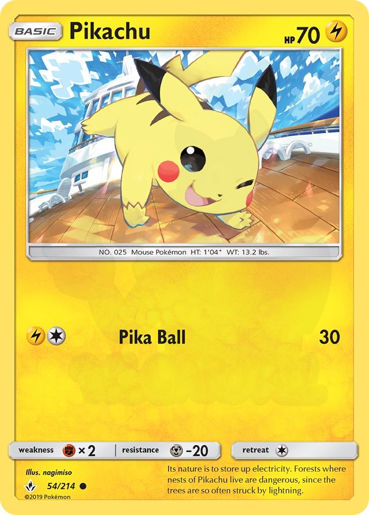 ポケモンカード ピカチュウ 009/054 ピカチュウ 054 - Unbroken Bonds カード図鑑