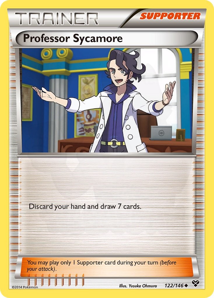 プラターヌ博士 122 - XY カード図鑑